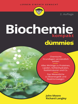 cover image of Biochemie kompakt für Dummies